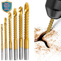 Carbon steel 6-Piece Metalworking Tool Set: Drill, Cut, & Carve Like a Pro 🛠️