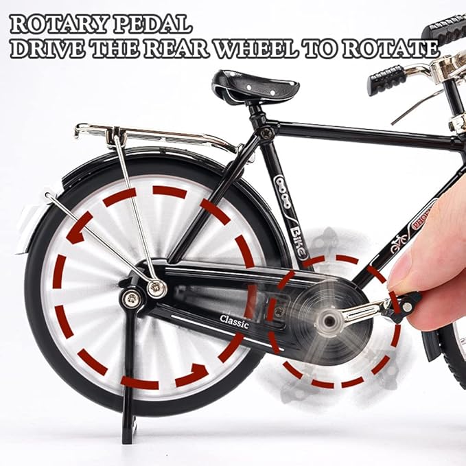 🚲52-Piece Brain-Training/Hands-On/Retro Bicycle Model Set