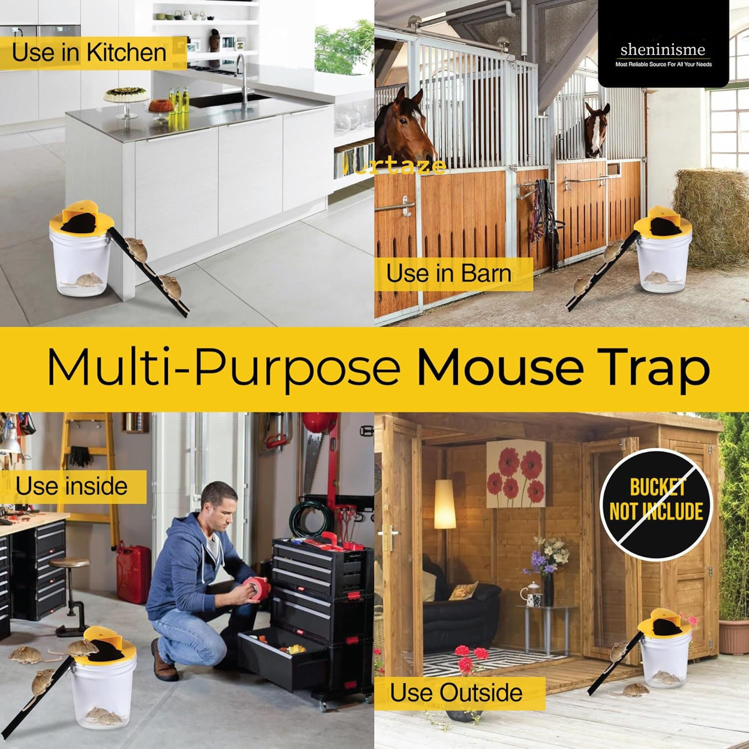 🎇2026 Spring Early Bird 30% off Promotion - Bucket Lid Mouse Trap