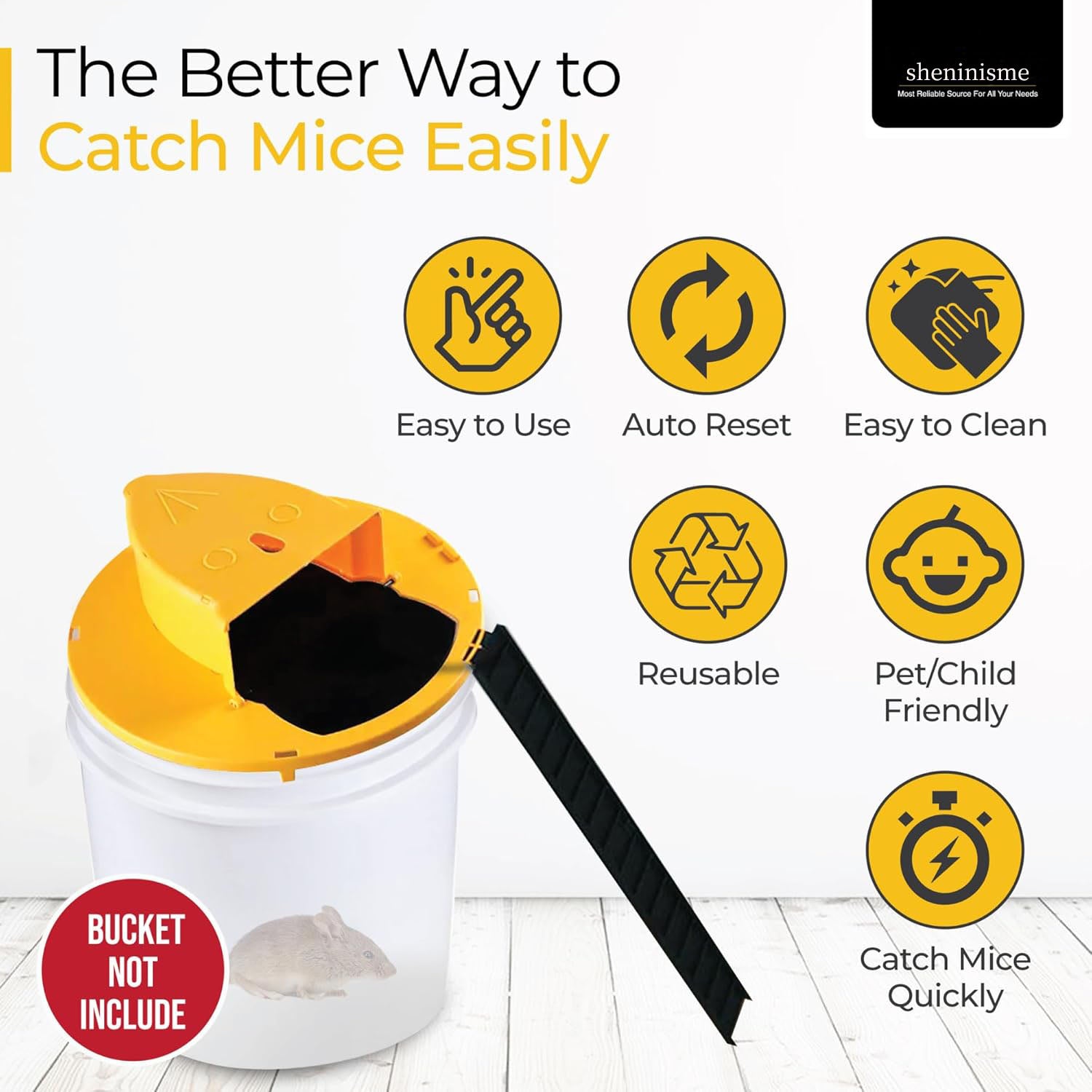 🎇2026 Spring Early Bird 30% off Promotion - Bucket Lid Mouse Trap