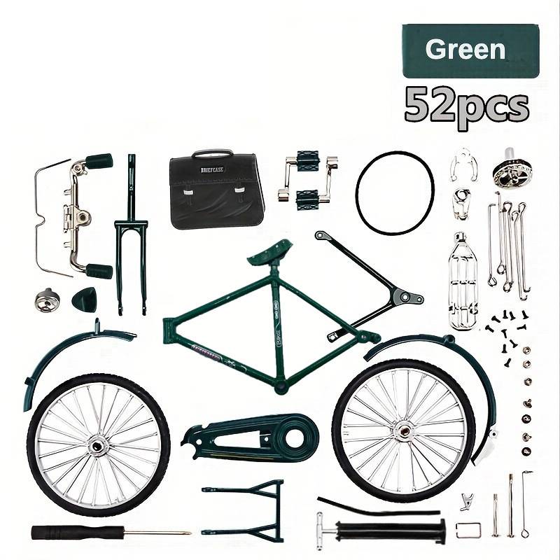 🚲52-Piece Brain-Training/Hands-On/Retro Bicycle Model Set