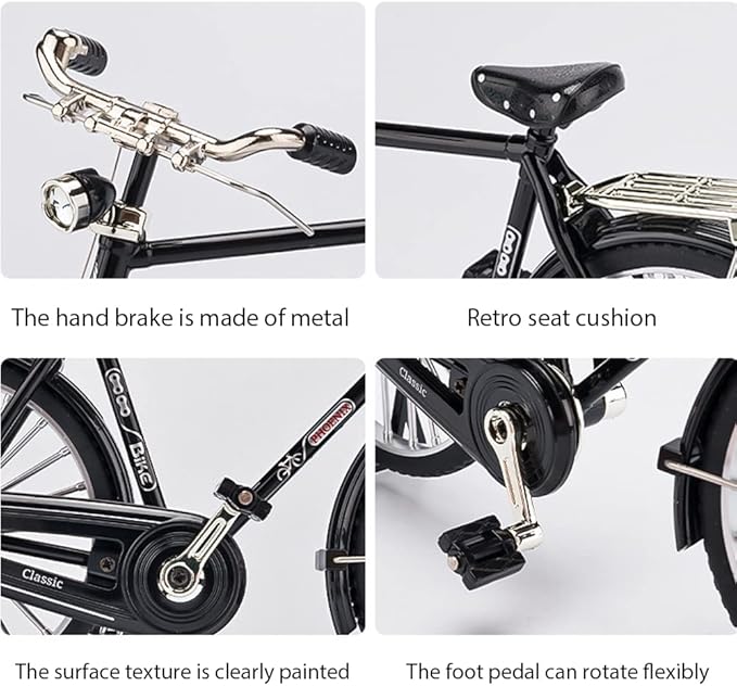 🚲52-Piece Brain-Training/Hands-On/Retro Bicycle Model Set