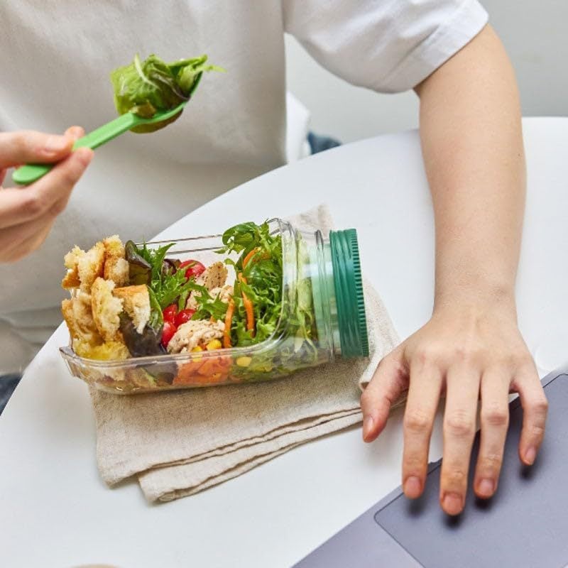 🥗 Integrated Dressing Bowl Salad Pod-Fresh Salads Anywhere, Anytime