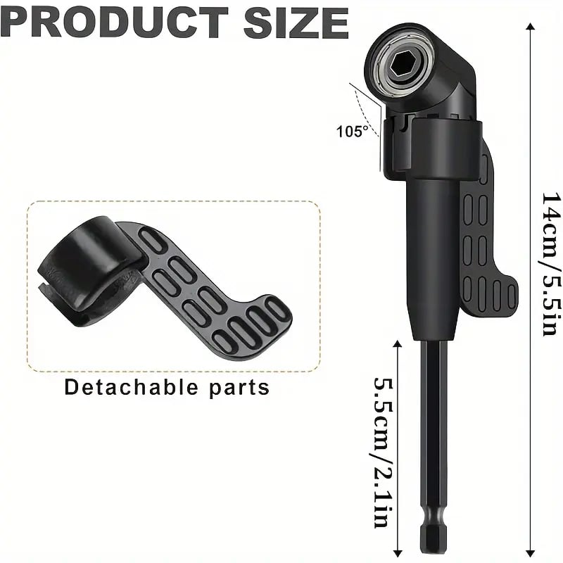 Right-Angle Drill Bit Accessory Set(6-17pcs)