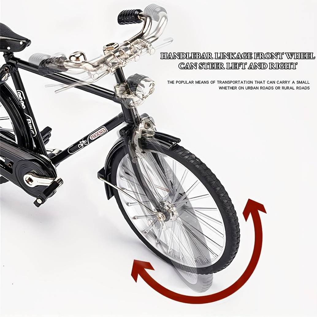 🚲52-Piece Brain-Training/Hands-On/Retro Bicycle Model Set