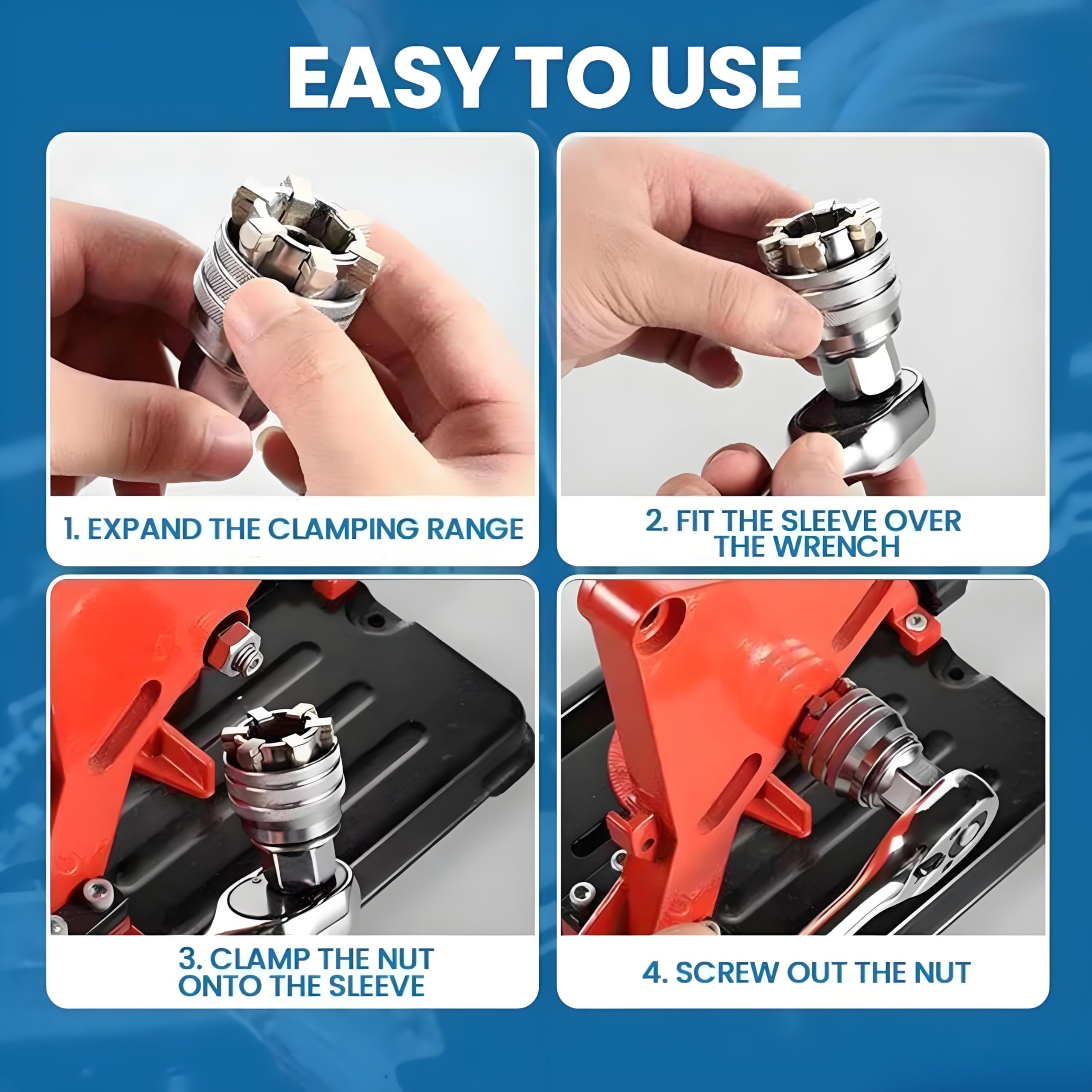 Multi-Function Universal Socket Wrench Tool(2 in 1 Kit)
