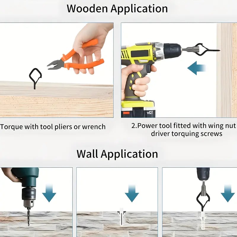 🔥LAST DAY 49% OFF - 🛠️Windproof & Rust-Resistant🔧Safety Screw Durable Metal Ceiling Hook
