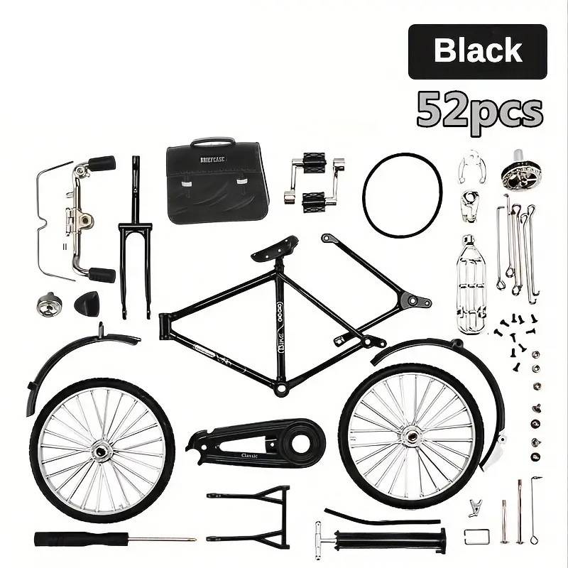 🚲52-Piece Brain-Training/Hands-On/Retro Bicycle Model Set