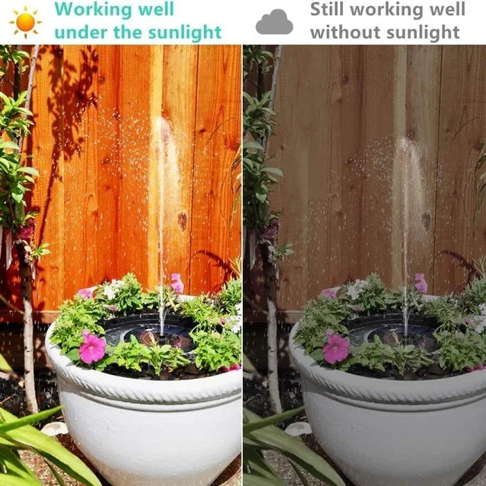 🌞New arrival 40% OFF!⛲Compact Solar Bird Fountain Pump – Keep Your Garden Alive!🏖️